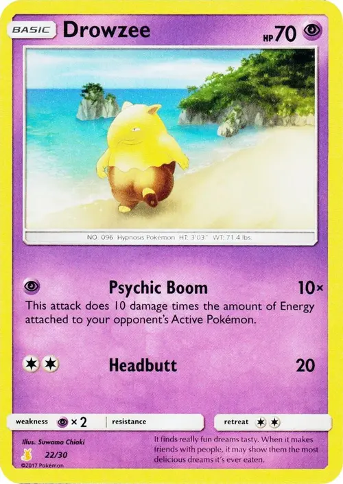 Drowzee card art