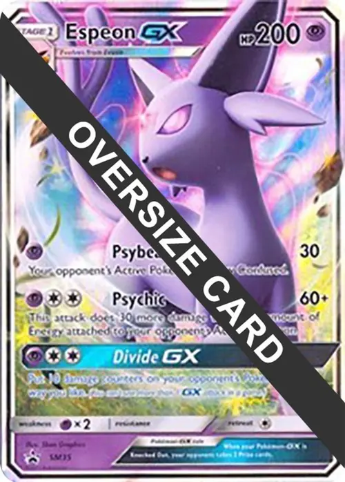 Espeon GX - SM35 (SM Black Star Promos) card art