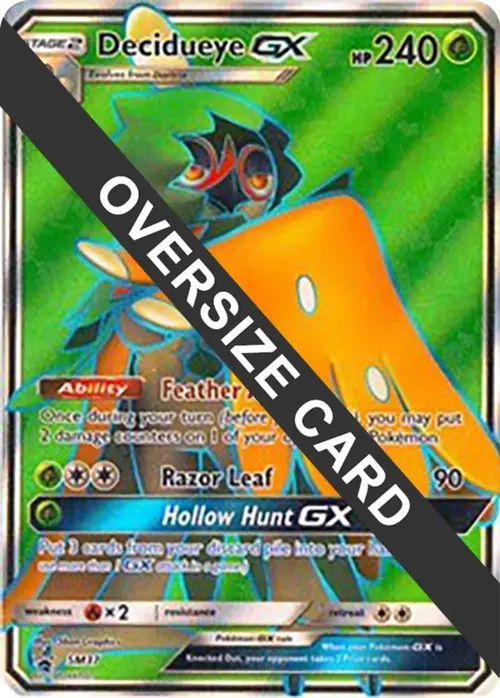Decidueye GX - SM37 (SM Black Star Promo) card art