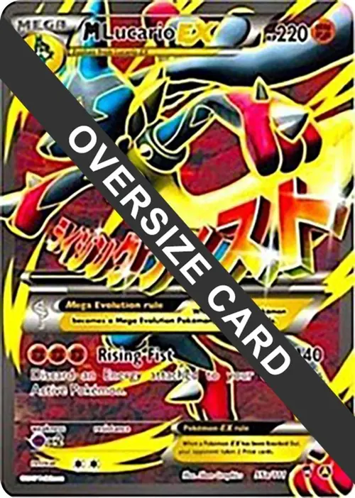 M Lucario EX - 55a/111 card art