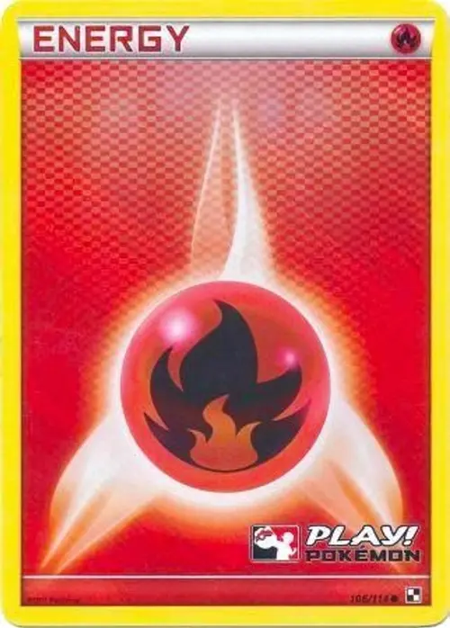 Fire Energy - 106/114 (Play! Pokemon) card art