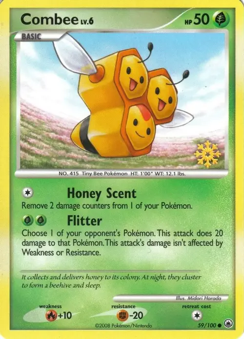 Combee - 59/100 card art