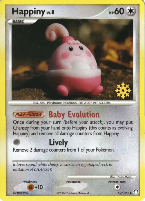 Happiny - 52/123 card art
