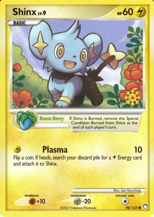 Shinx - 98/123 card art
