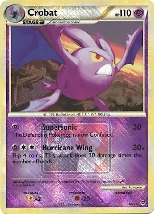 Crobat - 14/95 (League Promo) card art