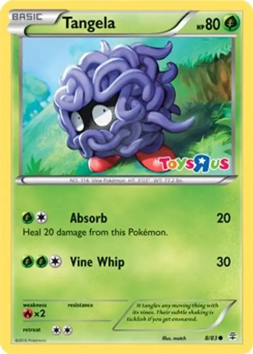 Tangela - 8/83 (Toys R Us Promo) card art