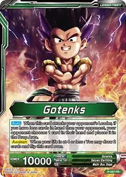 Gotenks // Prodigious Strike Super Saiyan Gotenks card art