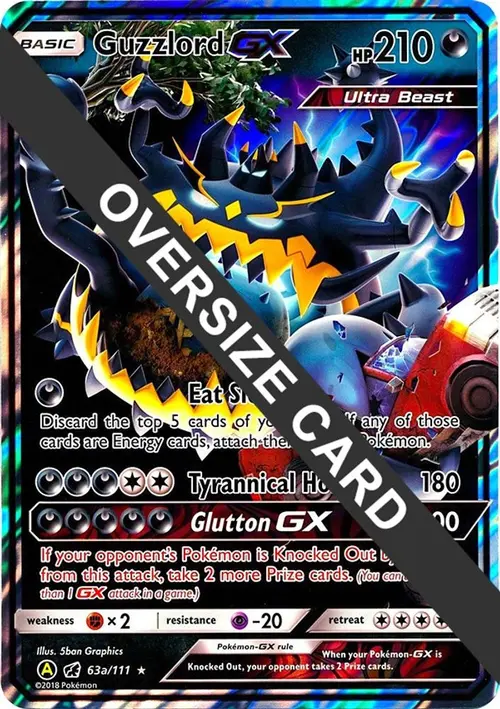 Guzzlord GX - 63a/111 card art