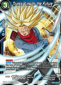 Trunks, Link to the Future (Foil) card art