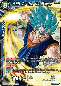 SSB Vegito, the Savior (Foil) card art