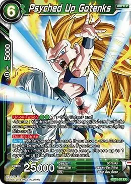 Psyched Up Gotenks card art