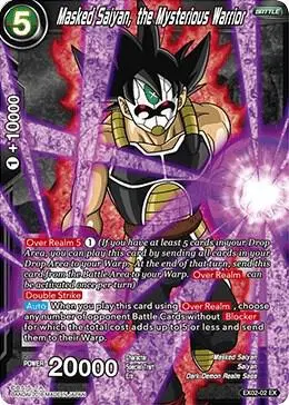 Masked Saiyan, the Mysterious Warrior (Foil) card art