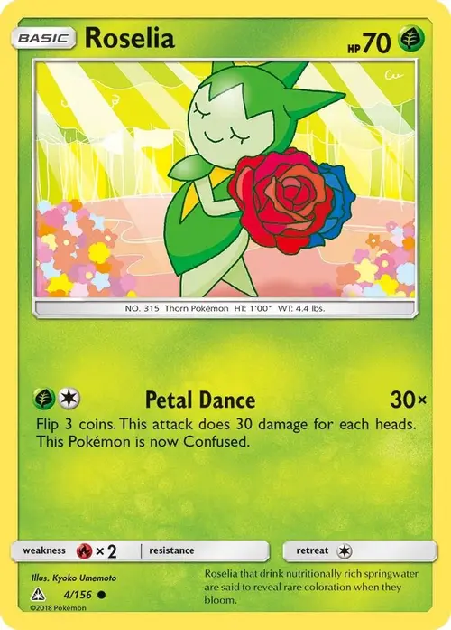Roselia card art