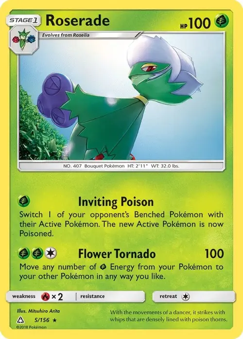 Roserade card art