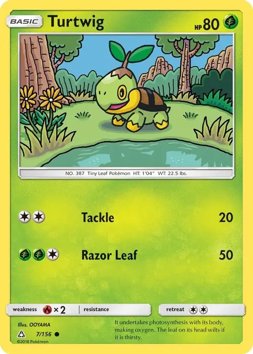 Turtwig (7) card art