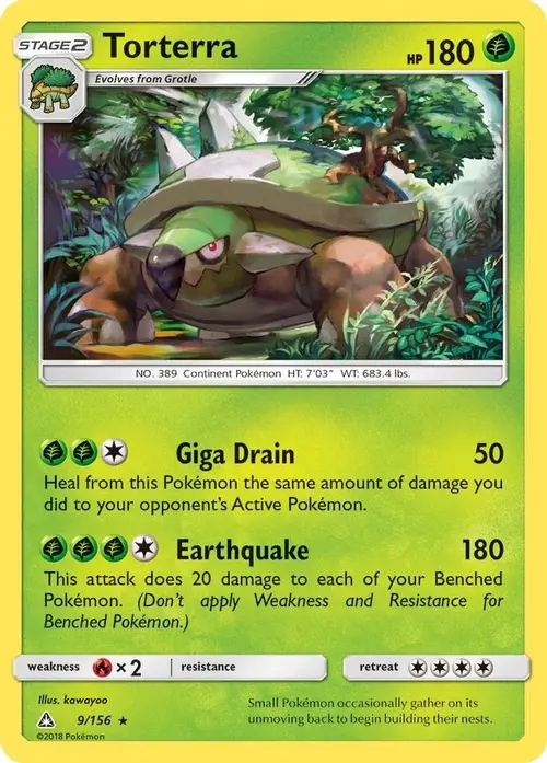 Torterra card art