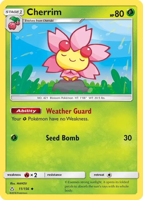 Cherrim card art