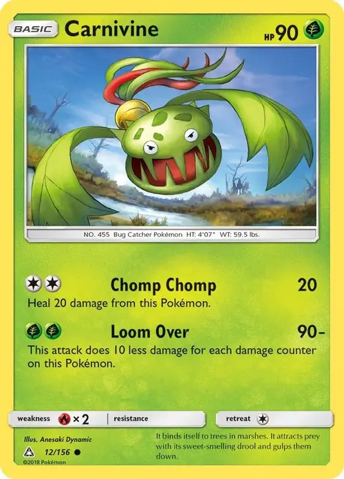 Carnivine card art