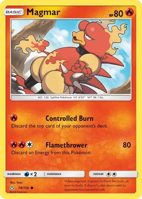 Magmar card art