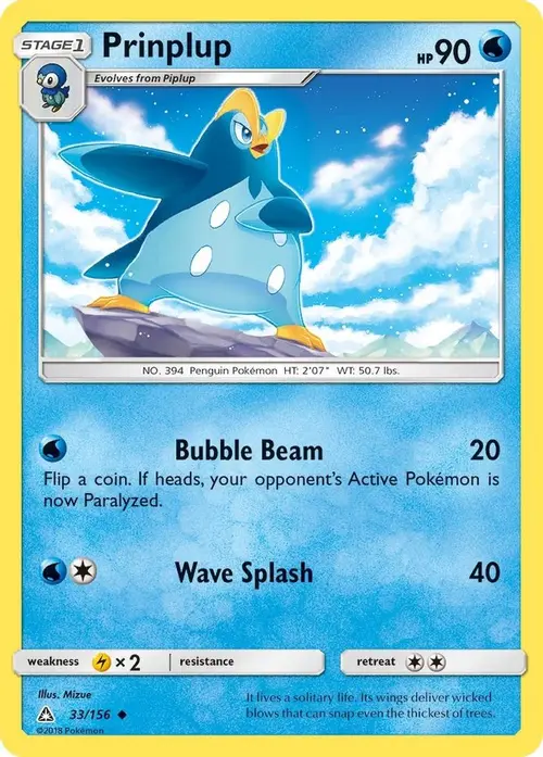 Prinplup card art