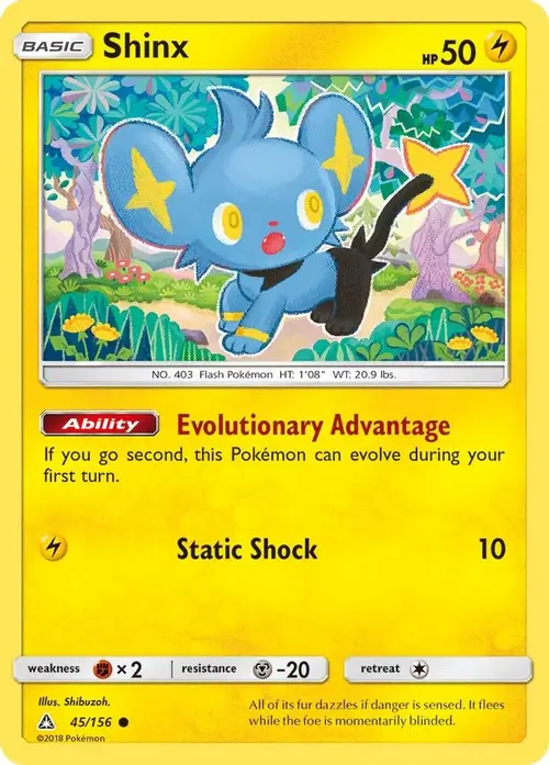 Shinx (45) card art