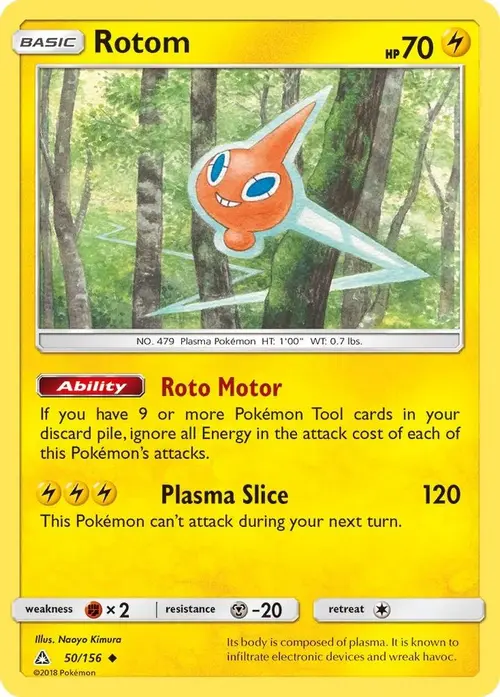 Rotom card art