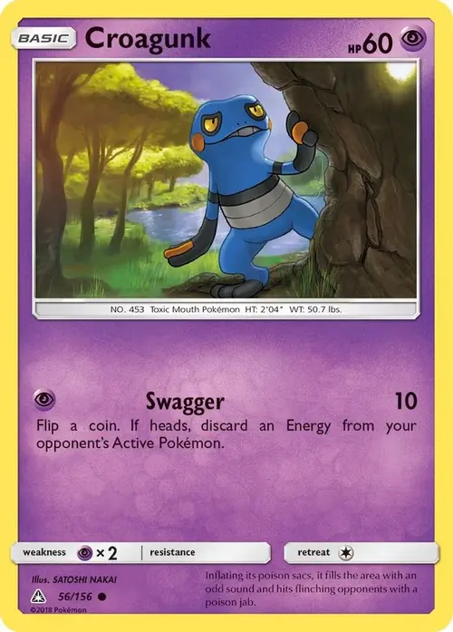 Croagunk card art