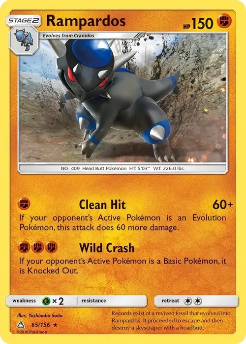 Rampardos card art