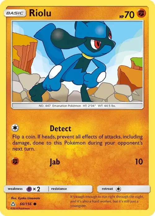 Riolu card art
