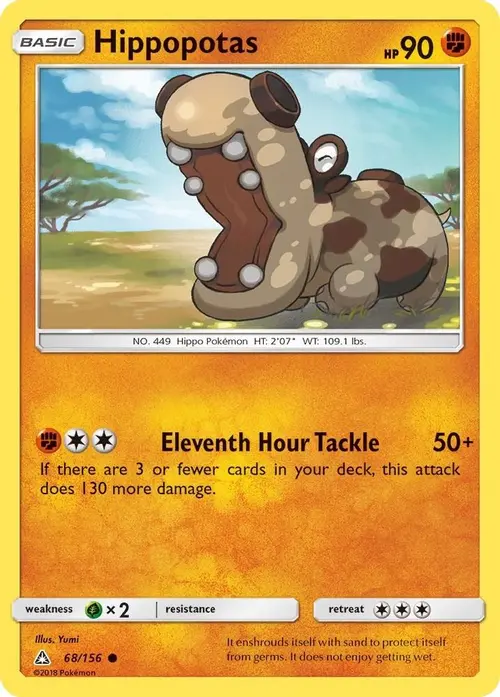 Hippopotas card art