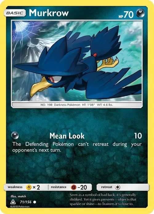 Murkrow card art