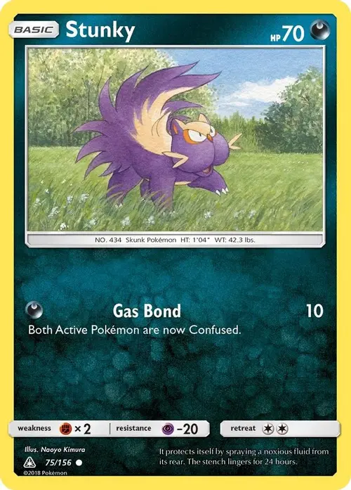 Stunky card art