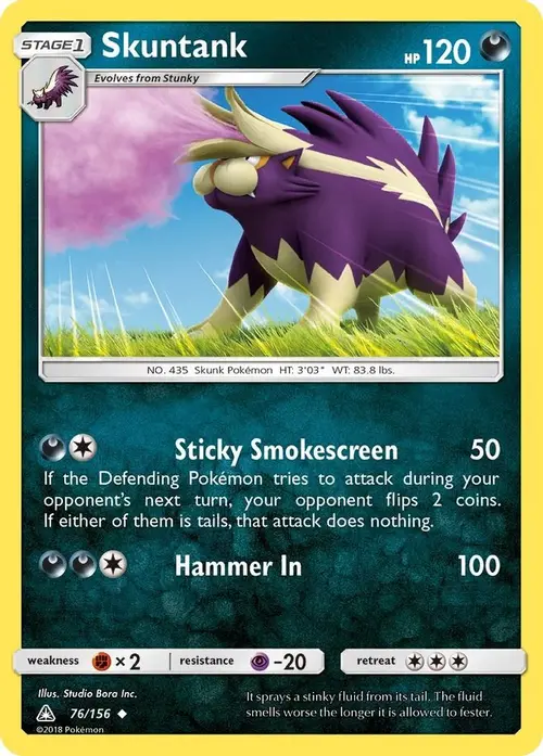 Skuntank card art