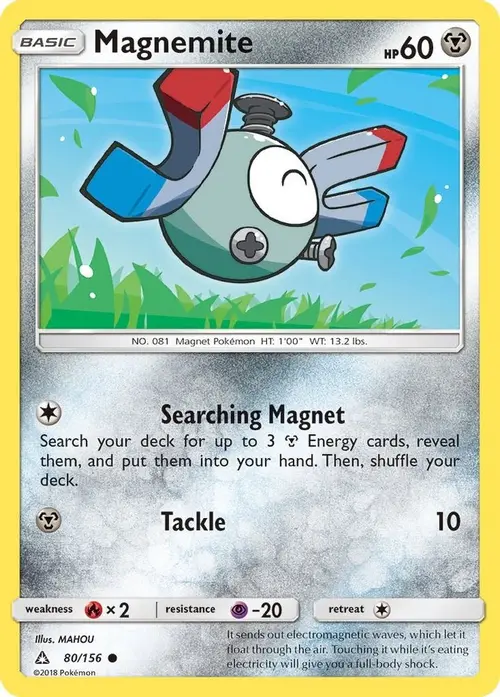 Magnemite (80) card art