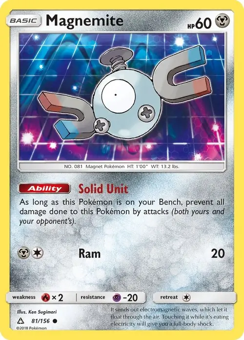 Magnemite (81) card art