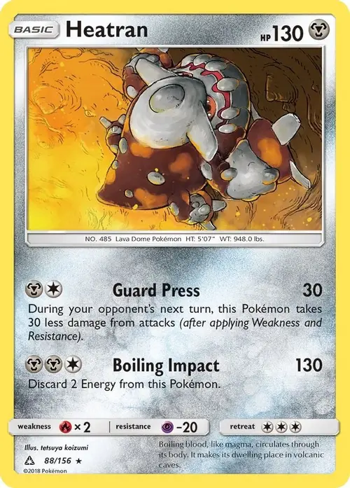 Heatran card art
