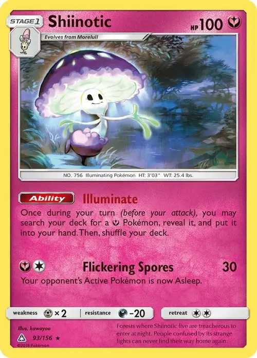 Shiinotic card art