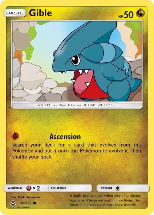 Gible (96) card art