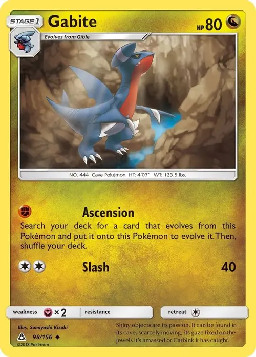 Gabite card art