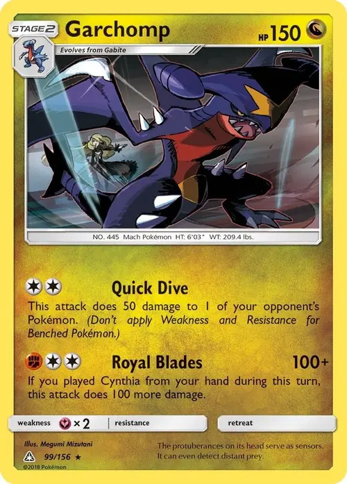 Garchomp card art