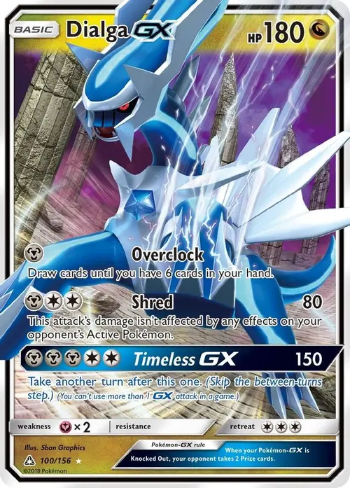 Dialga GX card art