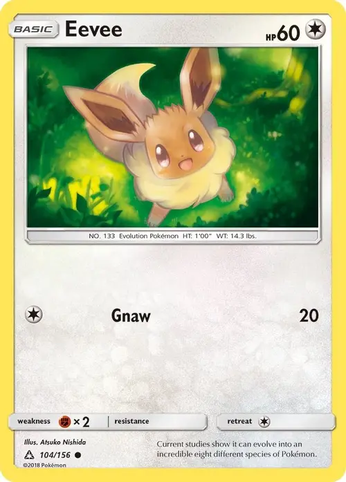 Eevee (104) card art