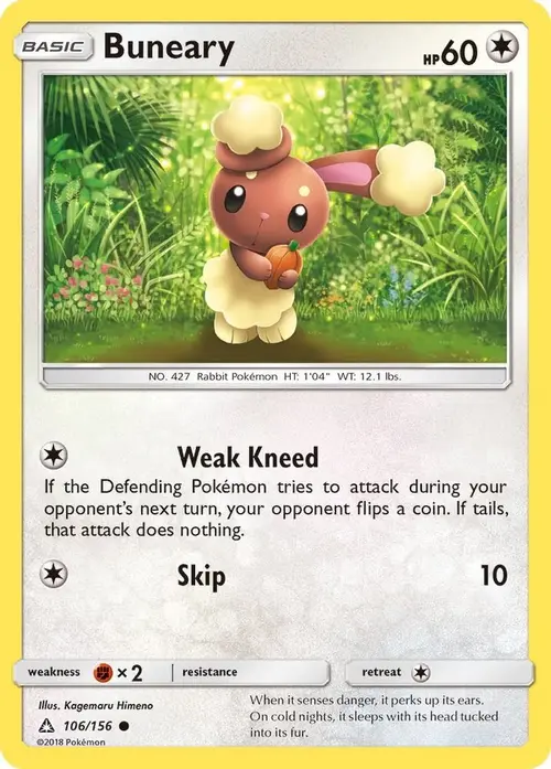 Buneary card art