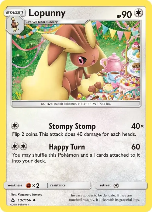 Lopunny card art