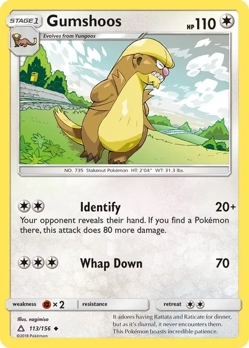 Gumshoos card art