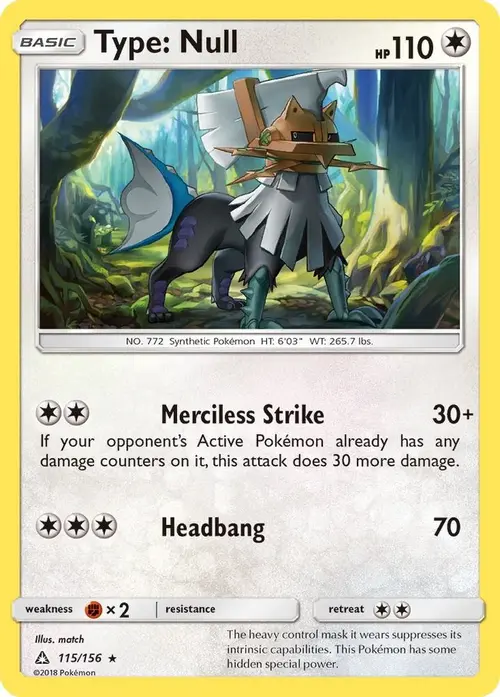 Type: Null card art
