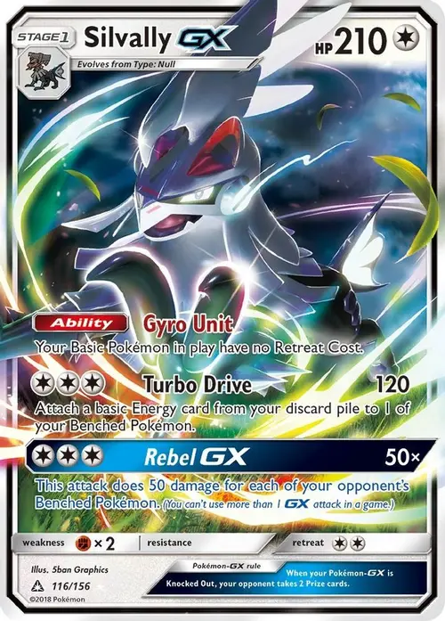 Silvally GX card art