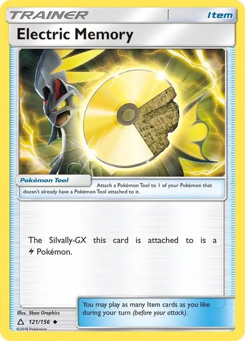 Electric Memory card art