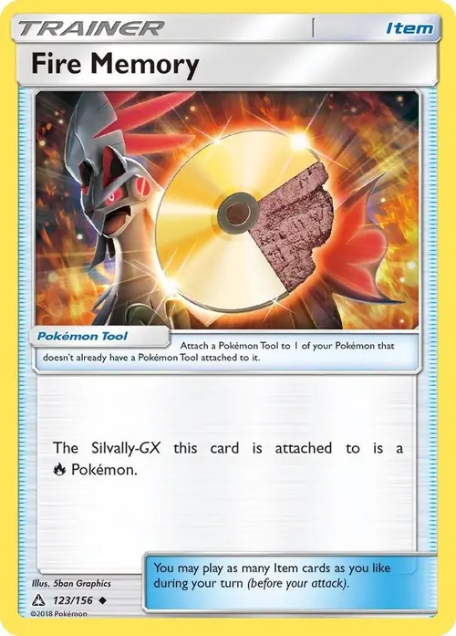 Fire Memory card art