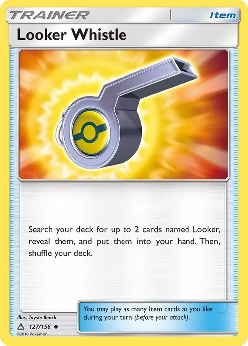 Looker Whistle card art